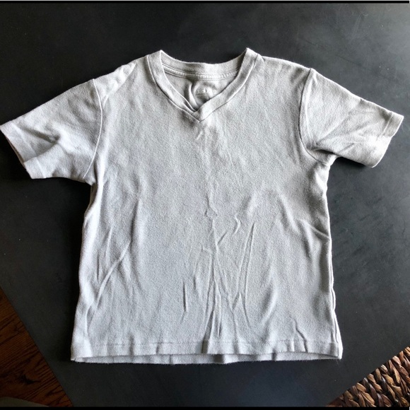 Gray GAP Vneck Tee. Size XS (4/5) - Picture 1 of 2